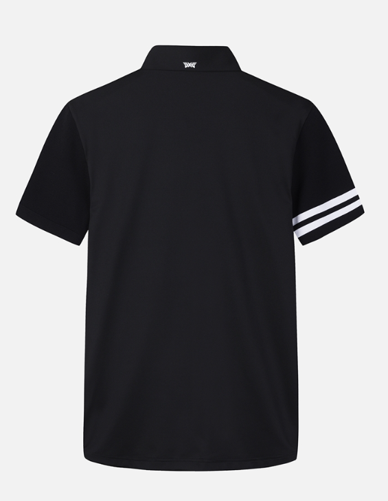 Áo ngắn tay golf PXG Black 
