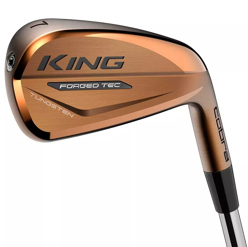 Bộ gậy sắt  Cobra KING FORGED TEC COPPER RH MNS - STL REG 5-PW