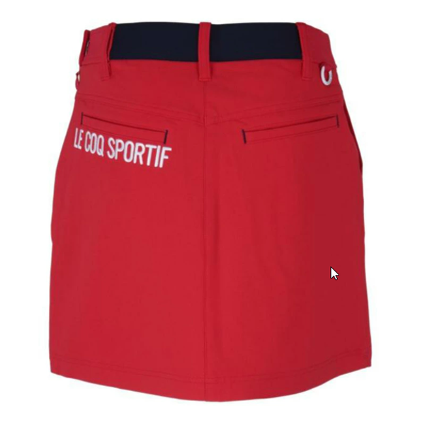 Chân váy golf Lecoq QGWRJE02 (Lady)-Đỏ-7