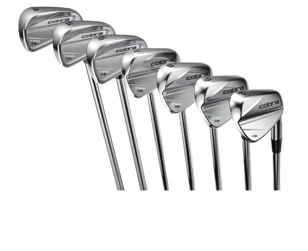 Bộ gậy sắt golf  Cobra KING CB MB 2023 IRN SET SV RH MNS STL STF 4-PW (7g) S