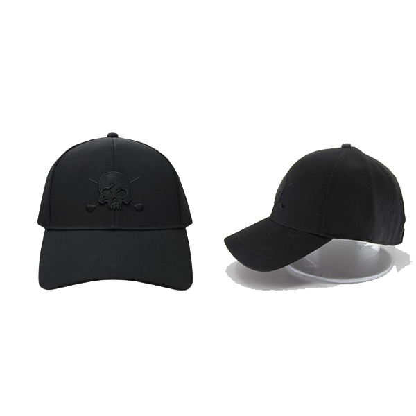 Mũ golf Volvik Skull Basic-Đen