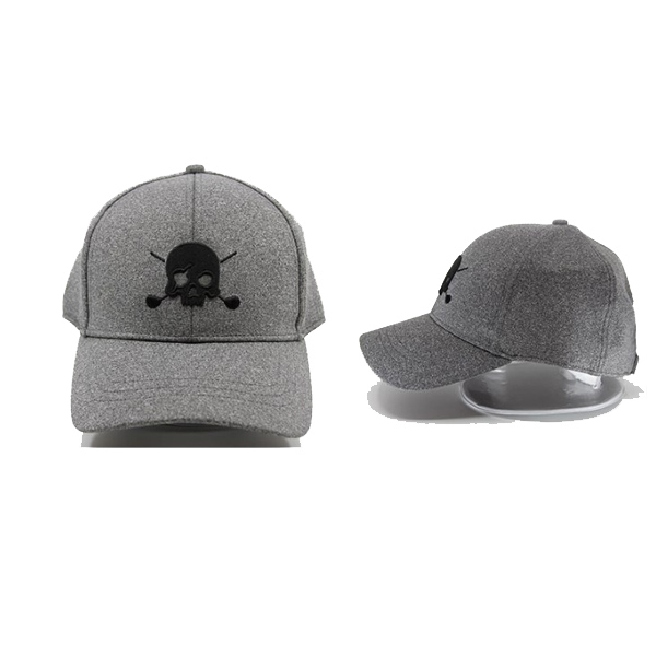 Mũ golf Volvik Skull Basic-Ghi
