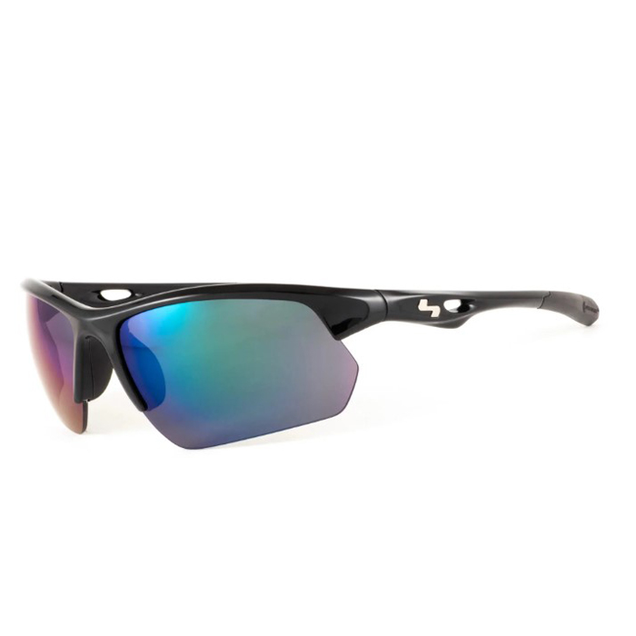 Kính golf SUNDOG Stack - Shiny Black/ Green G15-Green Mir
