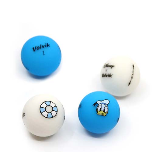Bóng golf  Volvik Vivid Disney Donald (Lady)