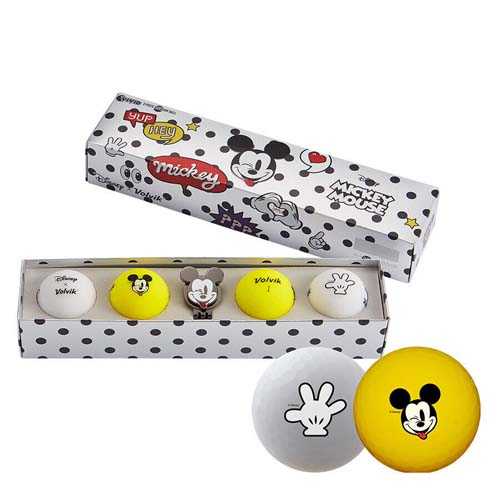 Bóng golf Volvik Vivid Disney Mickey (lady)