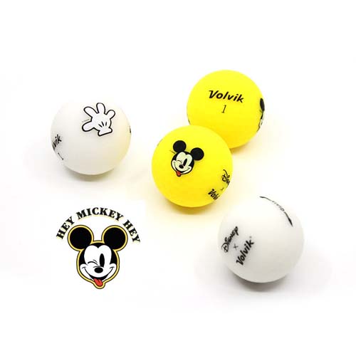 Bóng golf Volvik Vivid Disney Mickey (lady)