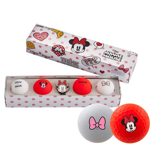 Bóng golf Volvik Vivid Disney Minnie (lady)