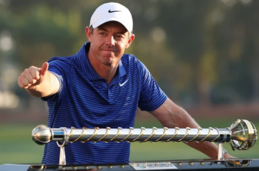 DP World Tour 2024 : Rory McIlroy hoàn thành cú đúp danh hiệu cuối mùa tại DP World Tour